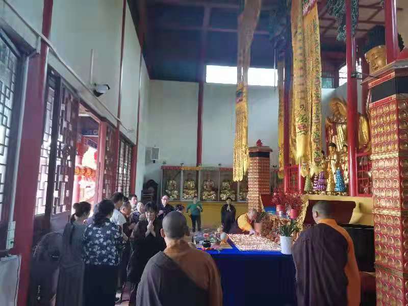 明发彩票welcome文殊菩萨圣诞祈福助考法会圆满