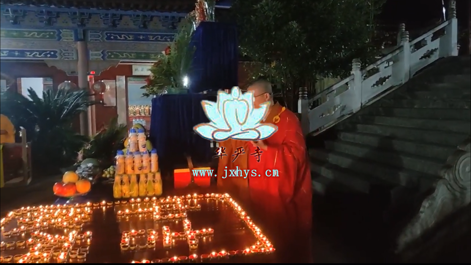 明发彩票welcome第26期放生、拜月、供灯祈福法会圆满